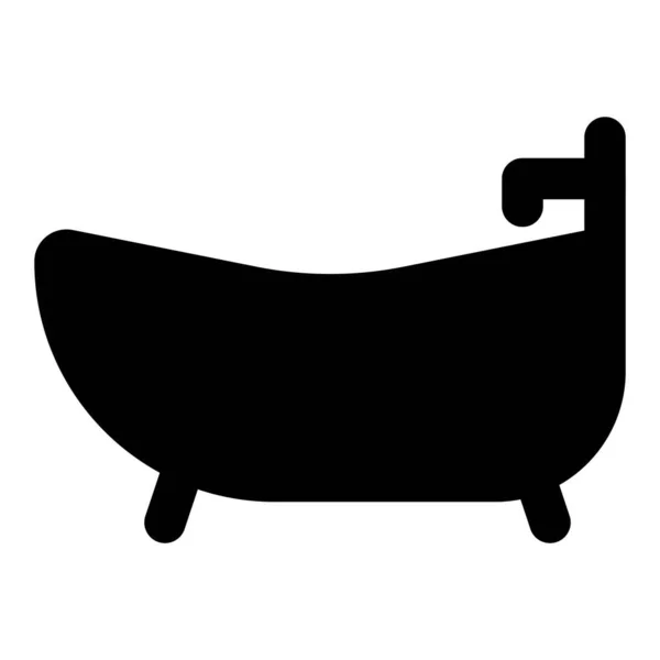 Bañera Lujo Diseñada Para Baño Cómodo — Archivo Imágenes Vectoriales