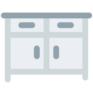 Mutfak büfesi, yemek servisi için büfe..