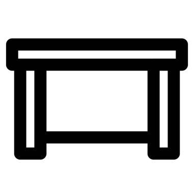 Mutfak masası yemek hazırlamak için kullanılır.