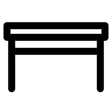 Yemek hazırlamak için büyük mutfak masası.