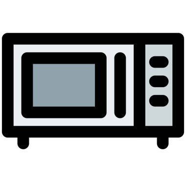 Pişmiş yemekleri ısıtmak için mikrodalga fırın