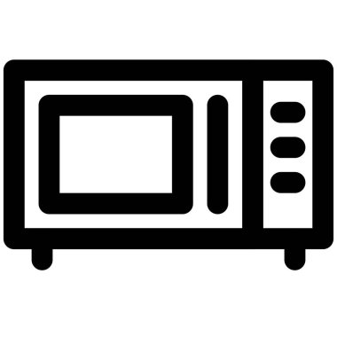 Pişmiş yemekleri ısıtmak için mikrodalga fırın