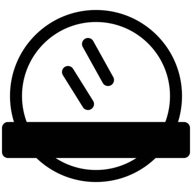 Duvar için küçük boyutlu yuvarlak ayna.