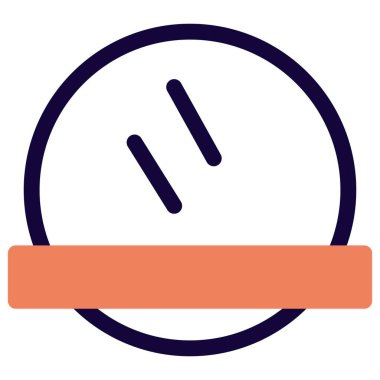 Duvar için küçük boyutlu yuvarlak ayna.