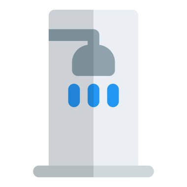 Duş alanı için kapalı cam kulübe