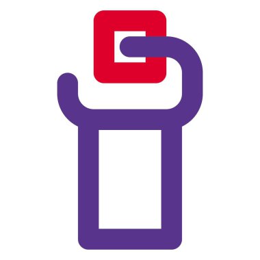 Yüz ve el havlusu askısı.