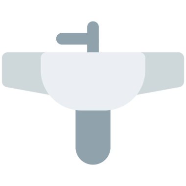 Küçük alanlar için köşe yıkama havzası.