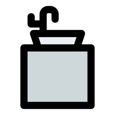 Bir dolaba leğen döşeme