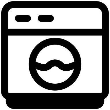 Giysiler ve kumaşlar için elektronik çamaşır makinesi