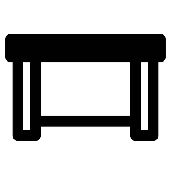 調理用の台所用テーブル — ストックベクタ