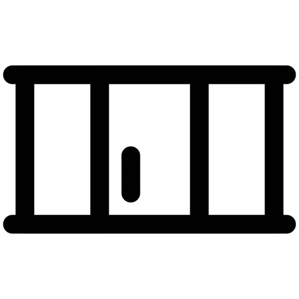 Настенный Шкаф Хранения — стоковый вектор