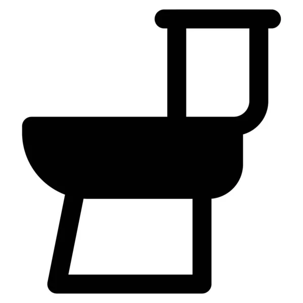 水洗トイレ タンク付きの配管器具 — ストックベクタ