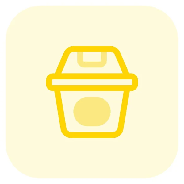 垃圾箱用于垃圾处理和垃圾处理 — 图库矢量图片