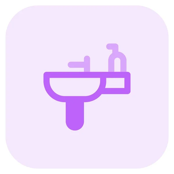 Bacia Vestiário Para Banheiros Menores —  Vetores de Stock