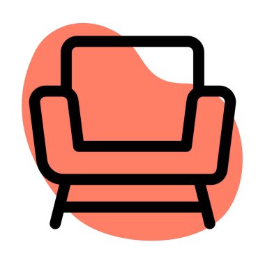 Yastık destekli koltuk ya da kanepe.