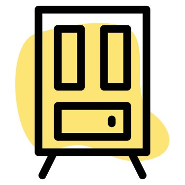 Gardırop, giysi depolamak için taşınabilir dolap.