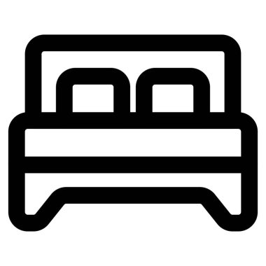 Tahta yatak, oda dekorasyonu için mobilya..