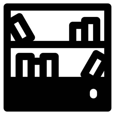 Dolap kitapları depolamak için kullanılır..