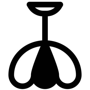 Tavana ve avizeye yerleştirilmek üzere tasarlandı..