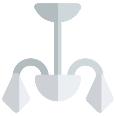 Avize, tavana asılmış dekoratif ışıklar..