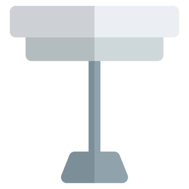 Uzatılmış standı olan kahve masası..