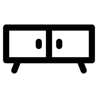 Büfe-servis kabini, credenza ve konsollar.