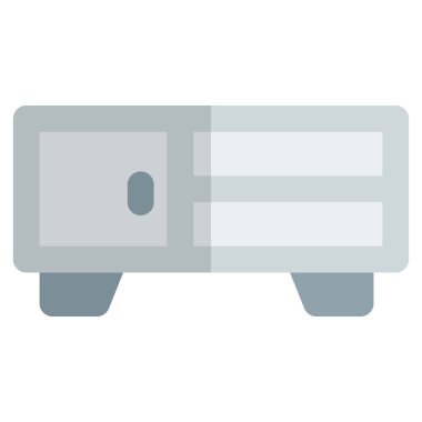 Credenza, klasik ahşap büfe ya da dolap.