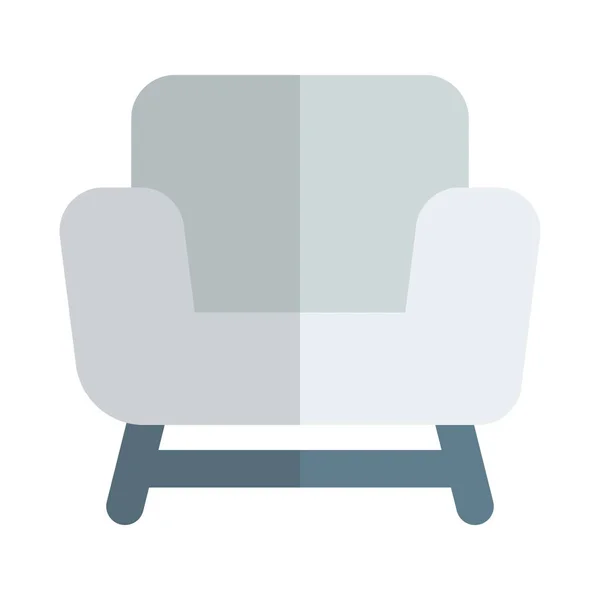 Кресло Диван Боковой Поддержкой — стоковый вектор