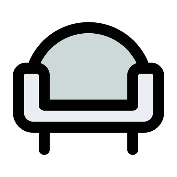 Стильное Кресло Гостиной — стоковый вектор