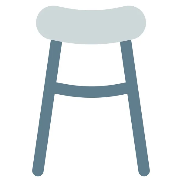 Pohodlná Barová Stolička Pro Sezení — Stockový vektor