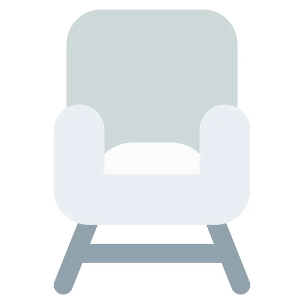 Ανυψωμένο Κάθισμα Καρέκλα Και Μισή — Διανυσματικό Αρχείο