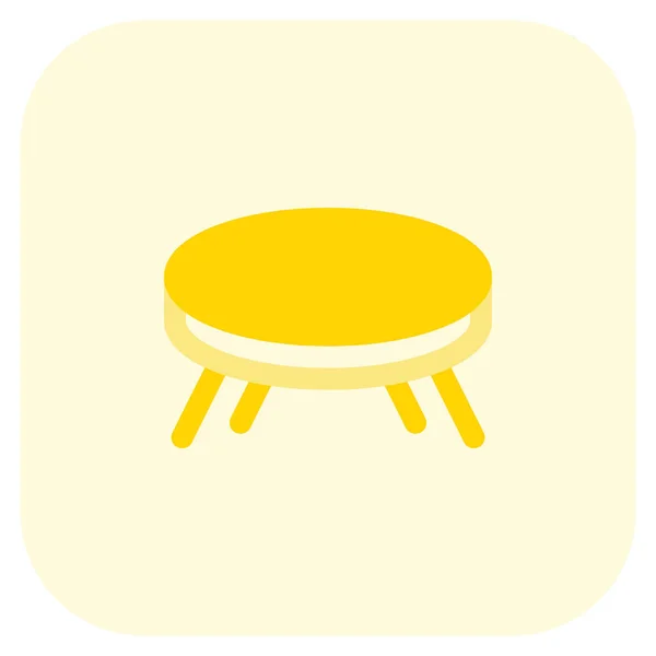 Petite Table Conçue Pour Servir Café — Image vectorielle