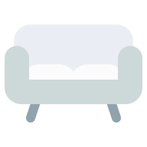 Диван Меблі Сидіння — стоковий вектор