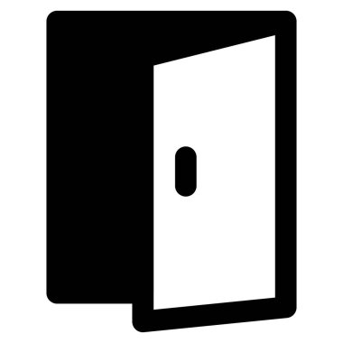 Ön giriş için modern ahşap kapı.