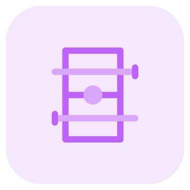 Masa oyunları için tasarlanmış modern tablo.