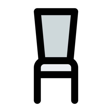 Mutfak ve yemek için rahat ahşap sandalye.