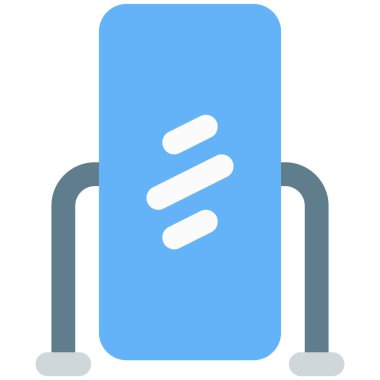 Dekor olarak kullanılan büyük boy ayna.