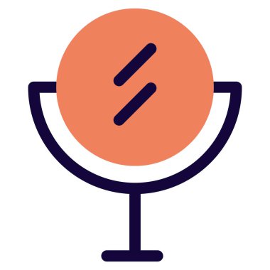 Taşınabilir küçük ayna taşıması kolay.