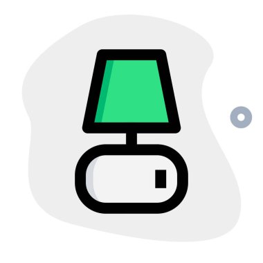 Yatak odasında kullanılacak gece lambası..