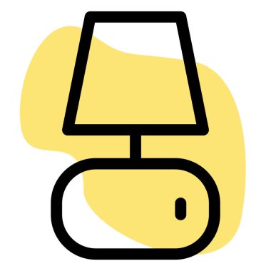 Yatak odasında kullanılacak gece lambası..