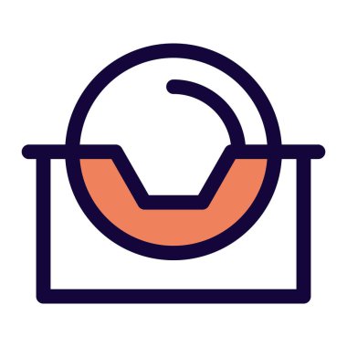 Tabakları düzenlemek için küçük raf.