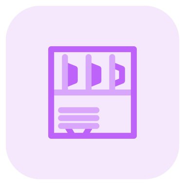 Mutfak için duvara monte edilmiş tabak rafı.