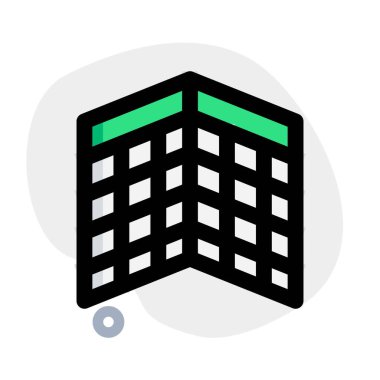 İki yaşam alanını ayırmak için Shoji ekranları