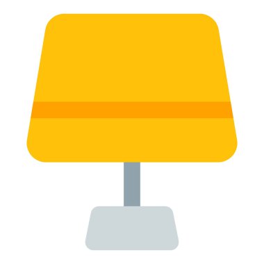 Masa lambası büfe masasına yerleştirildi