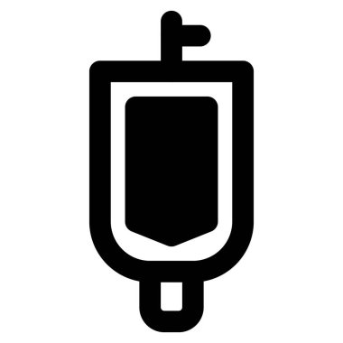 Umumi tuvaletler için duvara monte edilmiş idrar..