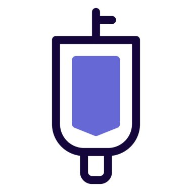 Umumi tuvaletler için duvara monte edilmiş idrar..