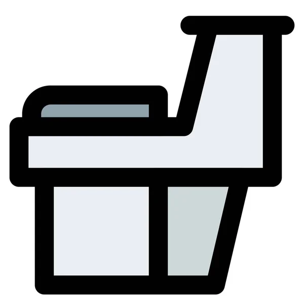 Κάθισμα Τουαλέτας Μοντέρνο Σχεδιασμό Για Απέκκριση — Διανυσματικό Αρχείο
