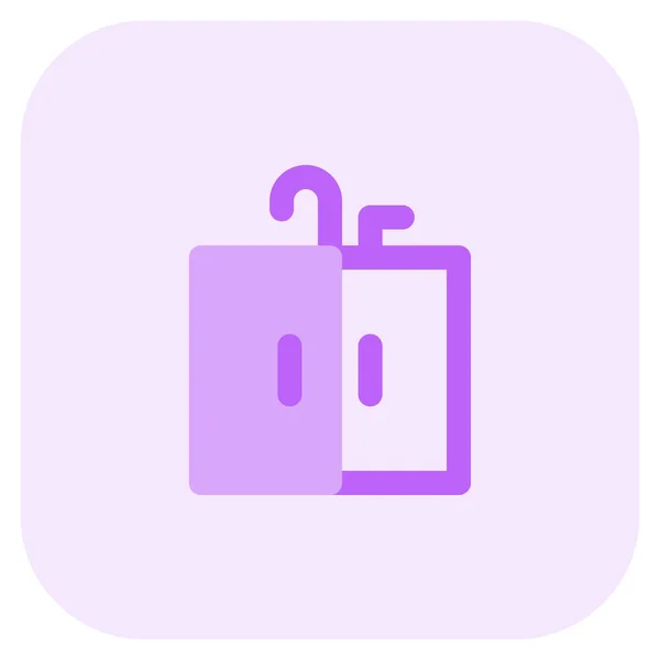 Waschtisch Mit Geräumigem Schrank — Stockvektor