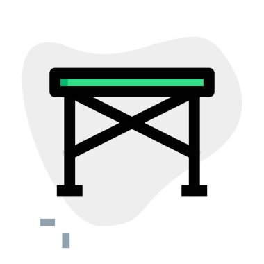 Açık kafelerde genellikle katlama tablosu kullanılır..