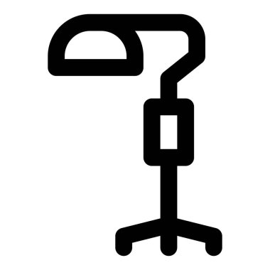 Ameliyathane ışığı stantta.